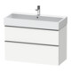 Duravit Waschtischunterschrank D-Neo 98,4x44,2cm, ES geb/w m, 1 Kast, 1 Ausz.-1