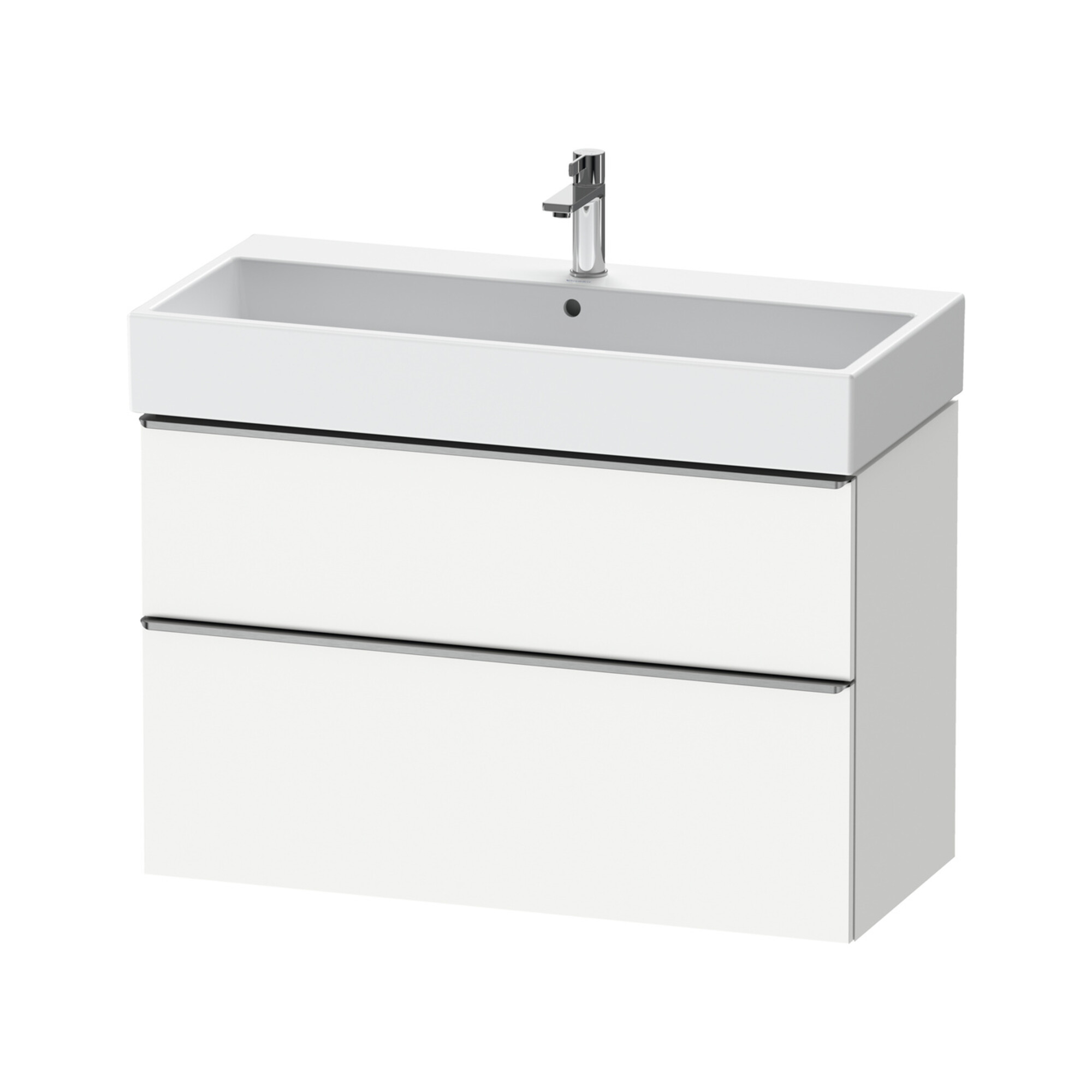 Duravit Waschtischunterschrank D-Neo 98,4x44,2cm, ES geb/w m, 1 Kast, 1 Ausz.