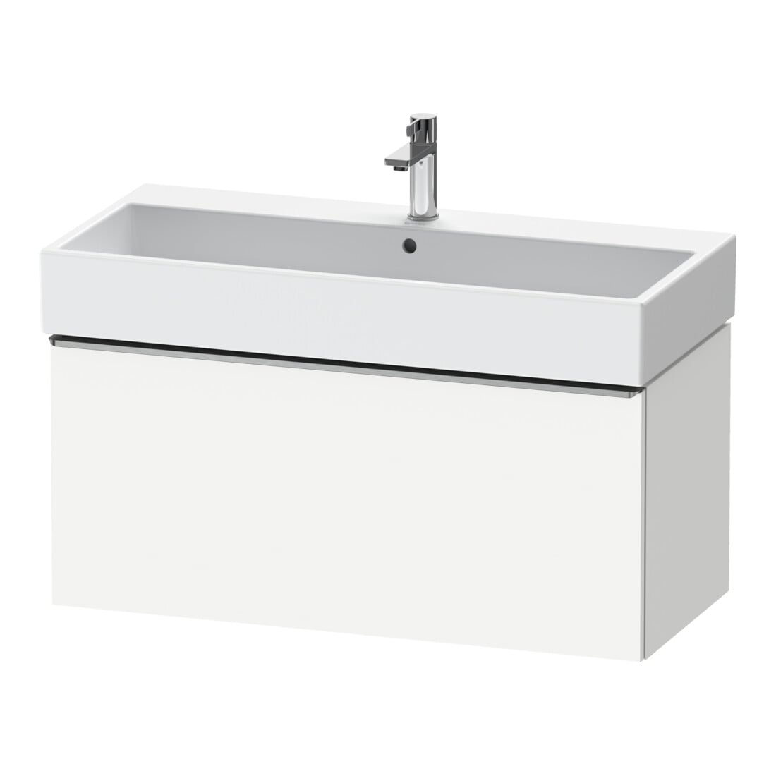 Duravit Waschtischunterschrank D-Neo 98,4x44,2cm, ES geb/w ma, 1 Ausz., wandhängend