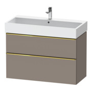Duravit Waschtischunterschrank D-Neo 98,4x44,2cm, g pol/Bas m, 1 Kast, 1 A