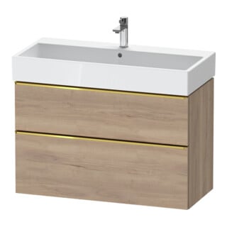 Duravit Waschtischunterschrank D-Neo 98,4x44,2cm, g pol/Ei ma, 1 Kast, 1 A