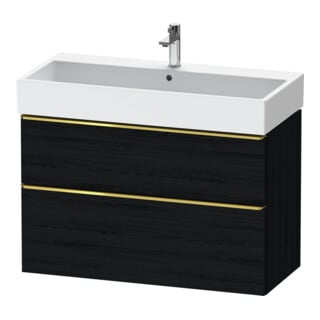 Duravit Waschtischunterschrank D-Neo 98,4x44,2cm, g pol/Ei s, 1 Kast, 1 Ausz.
