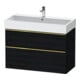 Duravit Waschtischunterschrank D-Neo 98,4x44,2cm, g pol/Ei s, 1 Kast, 1 Ausz.-1