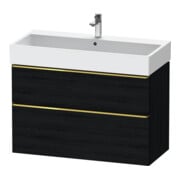 Duravit Waschtischunterschrank D-Neo 98,4x44,2cm, g pol/Ei s, 1 Kast, 1 Ausz.