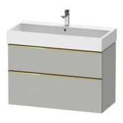 Duravit Waschtischunterschrank D-Neo 98,4x44,2cm, g pol/gr m, 1 Kast, 1 Ausz.-1