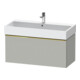 Duravit Waschtischunterschrank D-Neo 98,4x44,2cm, g pol/gr ma, 1 Ausz., wandhängend-1