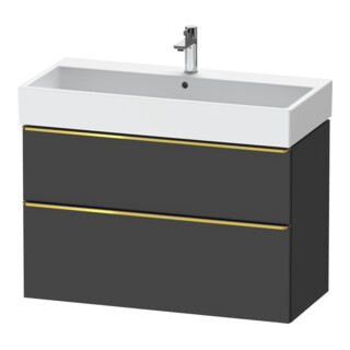 Duravit Waschtischunterschrank D-Neo 98,4x44,2cm, g pol/gra m, 1 Kast, 1 A