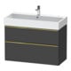 Duravit Waschtischunterschrank D-Neo 98,4x44,2cm, g pol/gra m, 1 Kast, 1 A-1