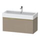 Duravit Waschtischunterschrank D-Neo 98,4x44,2cm, g pol/Lei, 1 Ausz., wandhängend-1