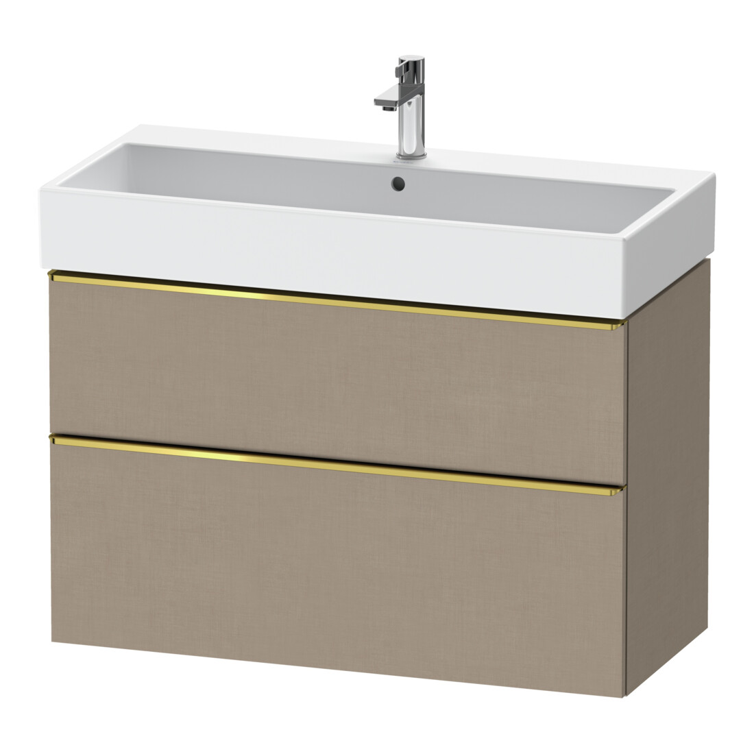 Duravit Waschtischunterschrank D-Neo 98,4x44,2cm, g pol/Lei, 1 Kast, 1 Ausz.
