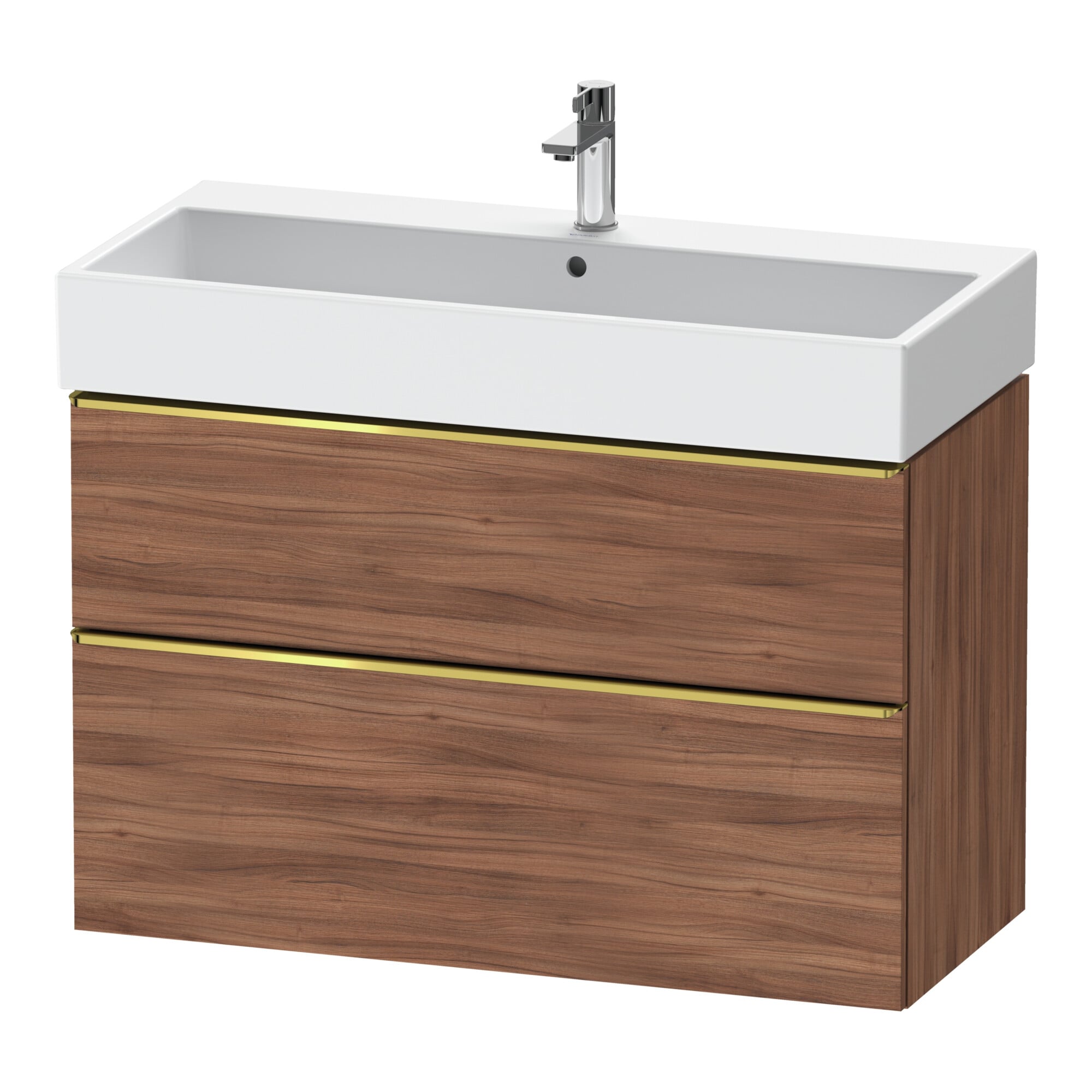 Duravit Waschtischunterschrank D-Neo 98,4x44,2cm, g pol/Nu N, 1 Kast, 1 Ausz.