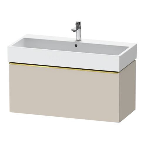 Duravit Waschtischunterschrank D-Neo 98,4x44,2cm, g pol/Tau m, 1 Ausz., wandhängend