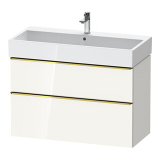 Duravit Waschtischunterschrank D-Neo 98,4x44,2cm, g pol/w g, 1 Kast, 1 Ausz.