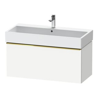 Duravit Waschtischunterschrank D-Neo 98,4x44,2cm, g pol/w ma, 1 Ausz., wandhängend