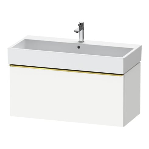 Duravit Waschtischunterschrank D-Neo 98,4x44,2cm, g pol/w ma, 1 Ausz., wandhängend