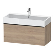 Duravit Waschtischunterschrank D-Neo 98,4x44,2cm, sw/Ei marm., 1 Ausz., wandhängend