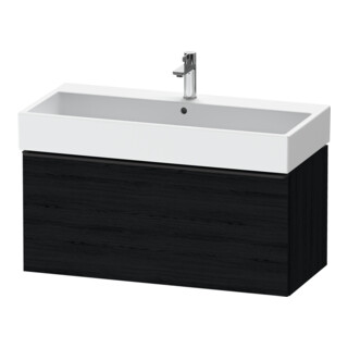 Duravit Waschtischunterschrank D-Neo 98,4x44,2cm, sw/Ei sw, 1 Ausz., wandhängend
