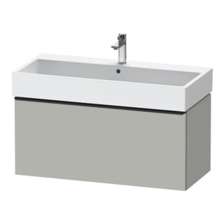 Duravit Waschtischunterschrank D-Neo 98,4x44,2cm, sw/gr ma, 1 Ausz., wandhängend