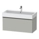 Duravit Waschtischunterschrank D-Neo 98,4x44,2cm, sw/gr ma, 1 Ausz., wandhängend-1