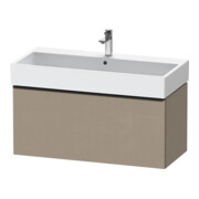 Duravit Waschtischunterschrank D-Neo 98,4x44,2cm, sw/Leinen, 1 Ausz., wandhängend-1
