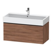 Duravit Waschtischunterschrank D-Neo 98,4x44,2cm, sw/Nuss Nat, 1 Ausz., wandhängend-1