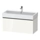 Duravit Waschtischunterschrank D-Neo 98,4x44,2cm, sw/w hgl, 1 Ausz., wandhängend-1