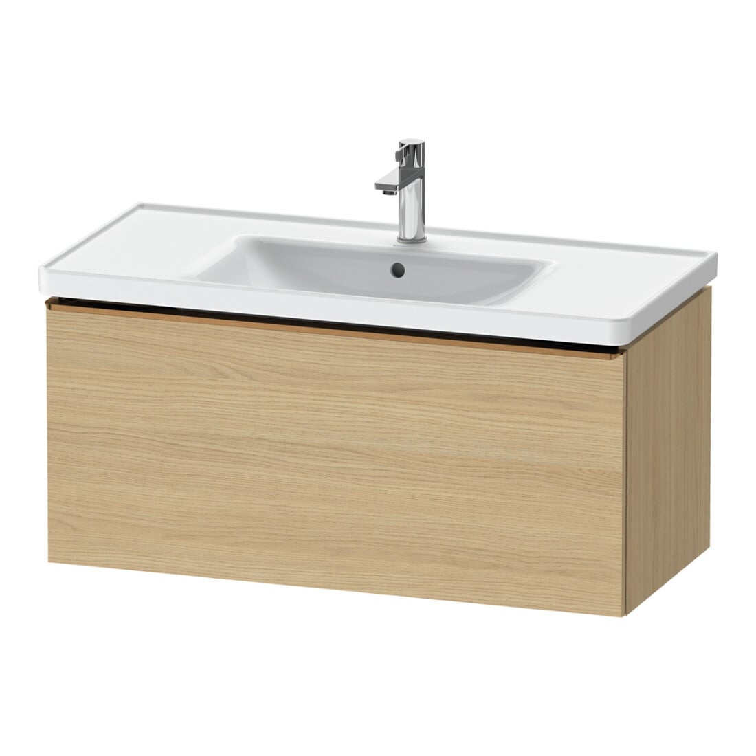 Duravit Waschtischunterschrank D-Neo 98,4x45,2cm, b geb/Ei N, 1 Ausz., wandhängend
