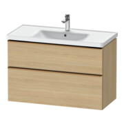 Duravit Waschtischunterschrank D-Neo 98,4x45,2cm, b geb/Ei N, 1 Kast, 1 Ausz.