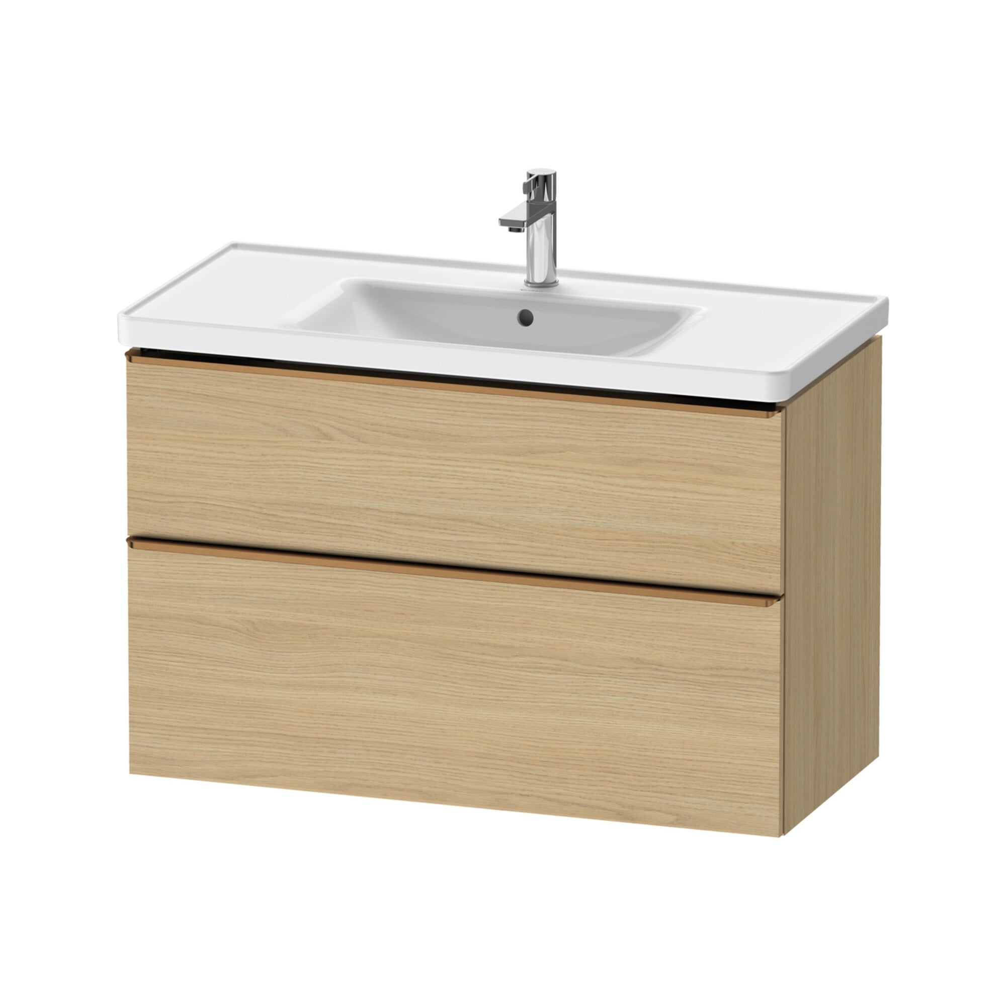 Duravit Waschtischunterschrank D-Neo 98,4x45,2cm, b geb/Ei N, 1 Kast, 1 Ausz.