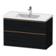 Duravit Waschtischunterschrank D-Neo 98,4x45,2cm, b geb/Ei s, 1 Kast, 1 Ausz.-1
