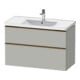 Duravit Waschtischunterschrank D-Neo 98,4x45,2cm, b geb/gr m, 1 Kast, 1 Ausz.-1