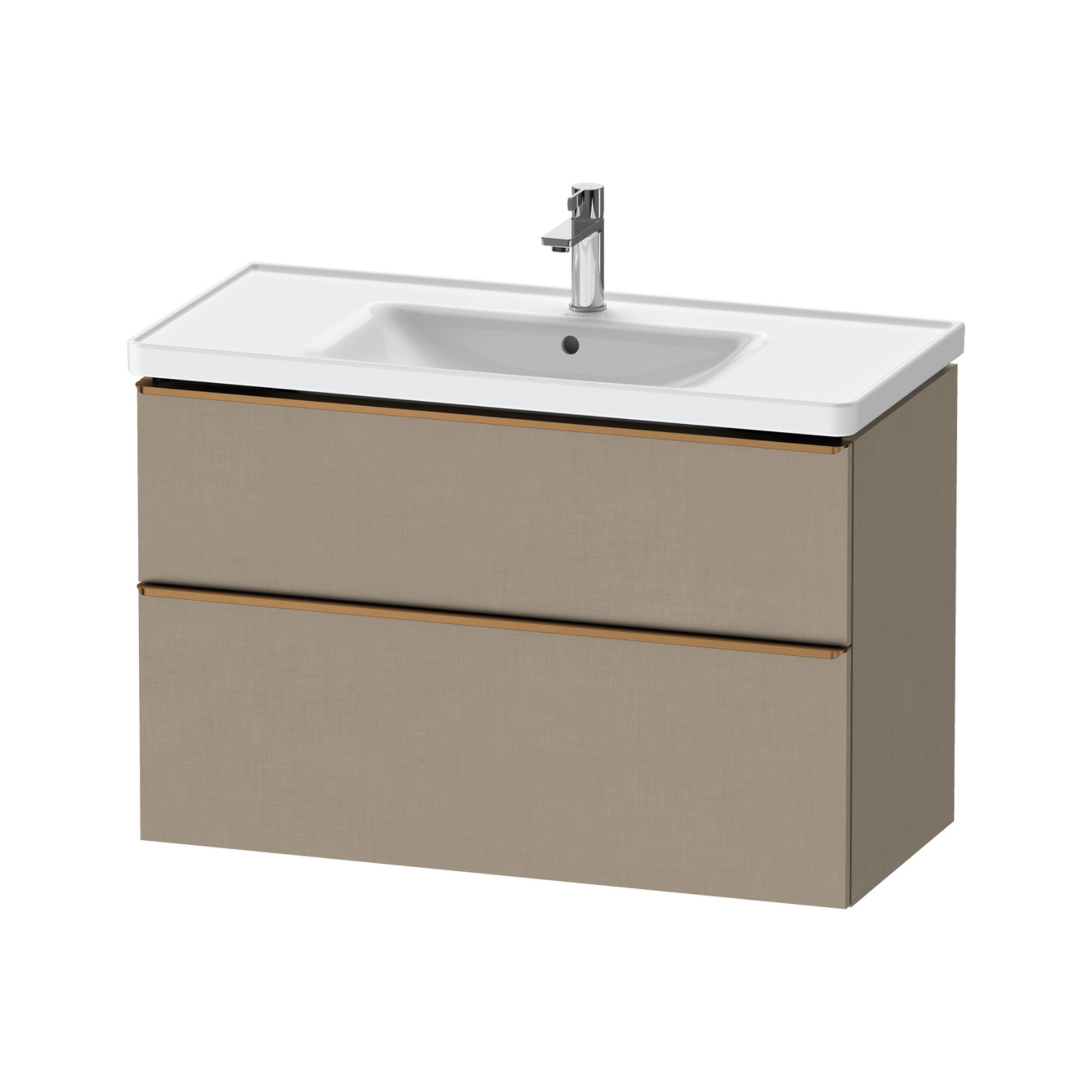 Duravit Waschtischunterschrank D-Neo 98,4x45,2cm, b geb/Lei, 1 Kast, 1 Ausz.