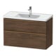 Duravit Waschtischunterschrank D-Neo 98,4x45,2cm, b geb/Nu d, 1 Kast, 1 Ausz.-1