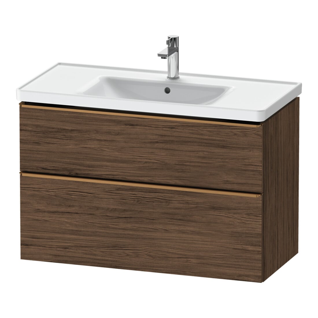 Duravit Waschtischunterschrank D-Neo 98,4x45,2cm, b geb/Nu d, 1 Kast, 1 Ausz.