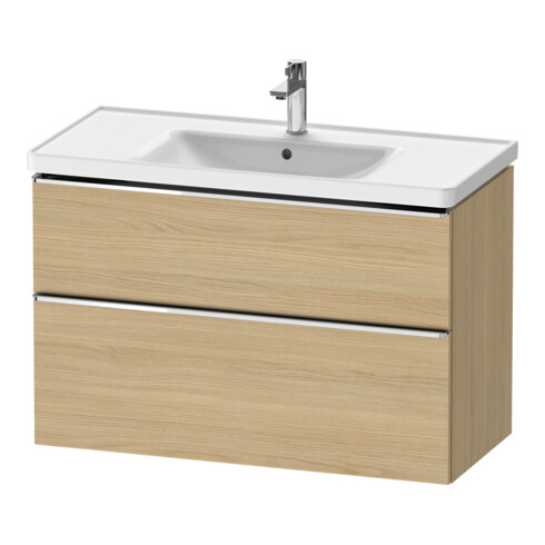 Duravit Waschtischunterschrank D-Neo 98,4x45,2cm, ch/Ei N, 1 Schubk., 1 Ausz.