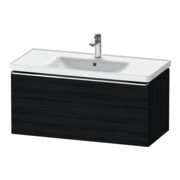 Duravit Waschtischunterschrank D-Neo 98,4x45,2cm, ch/Ei sw, 1 Ausz., wandhängend