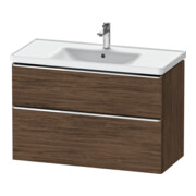 Duravit Waschtischunterschrank D-Neo 98,4x45,2cm, ch/nb d, 1 Schubk., 1 Ausz.-1
