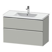 Duravit Waschtischunterschrank D-Neo 98,4x45,2cm, chr/Bet m, 1 Kast, 1 Ausz.