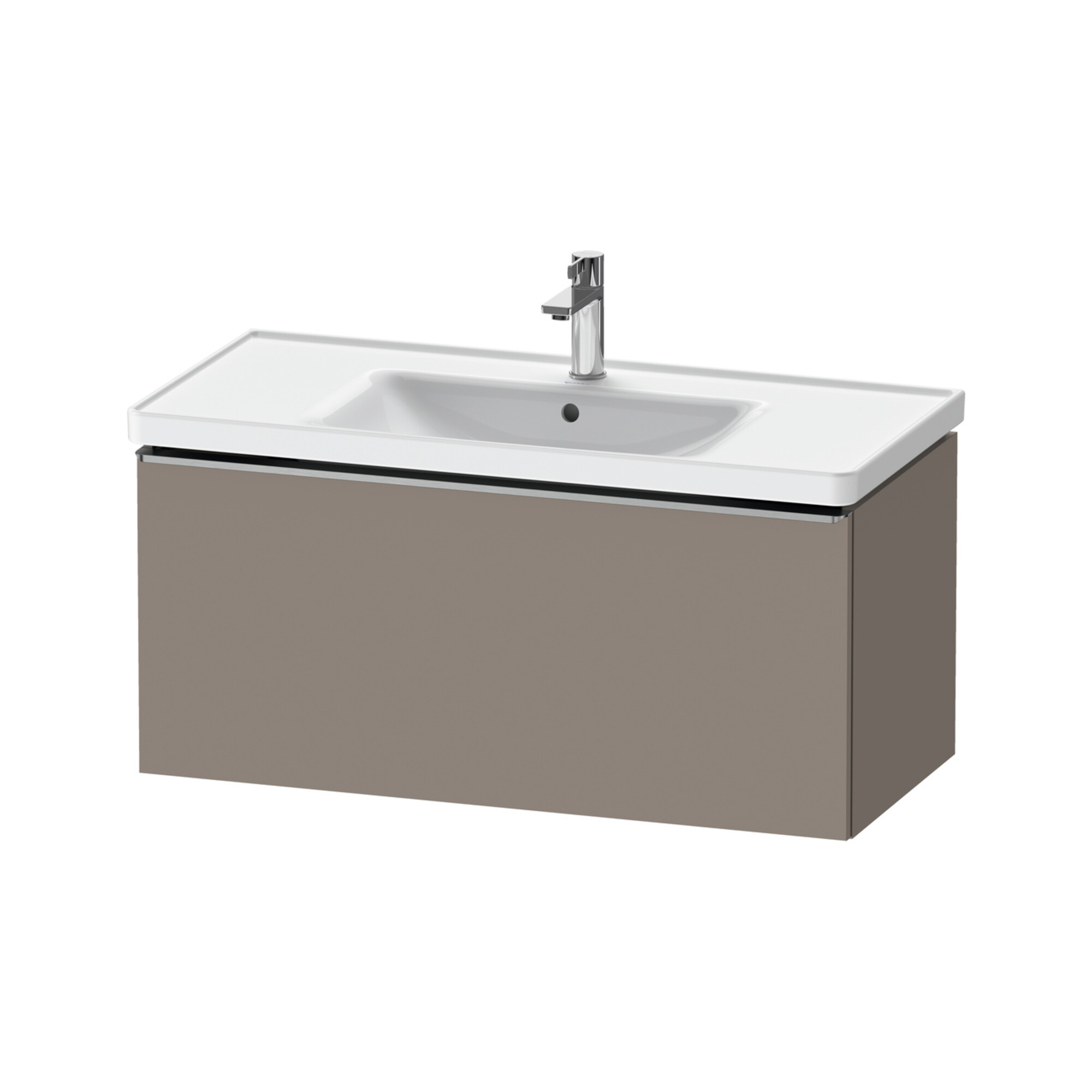Duravit Waschtischunterschrank D-Neo 98,4x45,2cm, ES geb/Bas m, 1 A, wandhängend