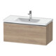 Duravit Waschtischunterschrank D-Neo 98,4x45,2cm, ES geb/Ei ma, 1 A, wandhängend-1