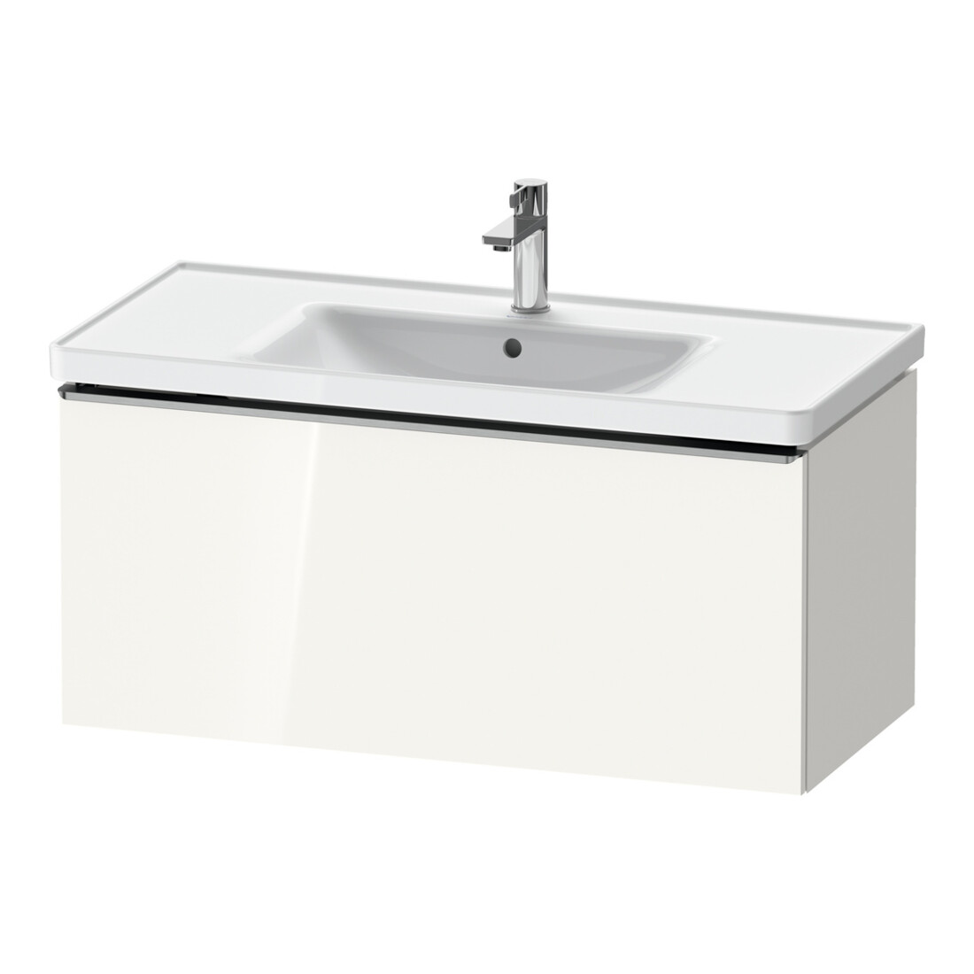 Duravit Waschtischunterschrank D-Neo 98,4x45,2cm, ES geb/w g, 1 Ausz., wandhängend