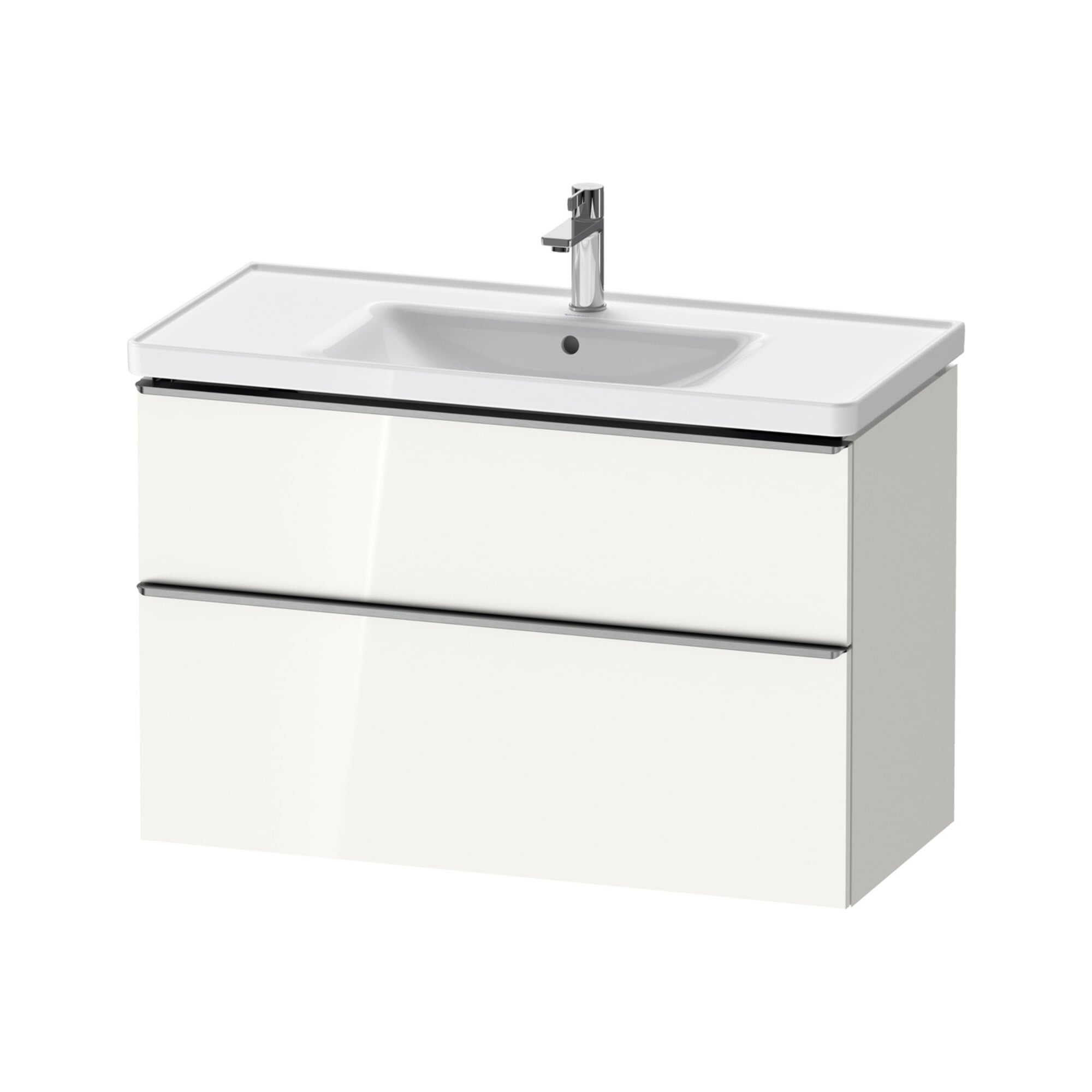 Duravit Waschtischunterschrank D-Neo 98,4x45,2cm, ES geb/w g, 1 Kast, 1 Ausz.