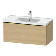 Duravit Waschtischunterschrank D-Neo 98,4x45,2cm, g pol/Ei N, 1 Ausz., wandhängend