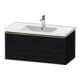 Duravit Waschtischunterschrank D-Neo 98,4x45,2cm, g pol/Ei sw, 1 Ausz., wandhängend-1