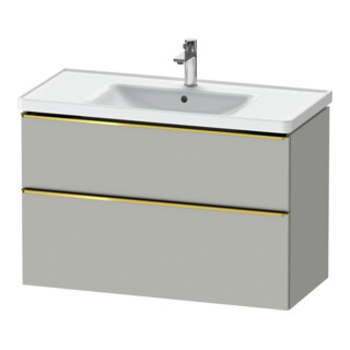 Duravit Waschtischunterschrank D-Neo 98,4x45,2cm, g pol/gr m, 1 Kast, 1 Ausz.