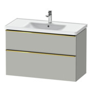 Duravit Waschtischunterschrank D-Neo 98,4x45,2cm, g pol/gr m, 1 Kast, 1 Ausz.-1