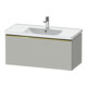 Duravit Waschtischunterschrank D-Neo 98,4x45,2cm, g pol/gr ma, 1 Ausz., wandhängend-1