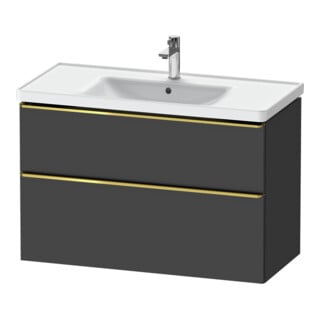 Duravit Waschtischunterschrank D-Neo 98,4x45,2cm, g pol/gra m, 1 Kast, 1 A