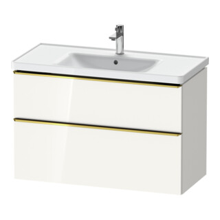 Duravit Waschtischunterschrank D-Neo 98,4x45,2cm, g pol/w g, 1 Kast, 1 Ausz.