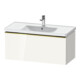 Duravit Waschtischunterschrank D-Neo 98,4x45,2cm, g pol/w hgl, 1 Ausz., wandhängend-1